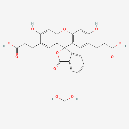 BCECF (CAS: 85138-49-4) - Chemical Structure and Molecular Formula 