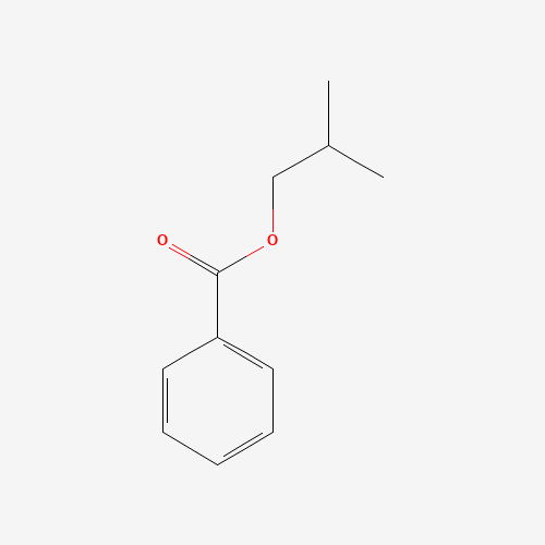 ISOBUTYL BENZOATE (CAS: 120-50-3) - Chemical Structure and Molecular Formula 