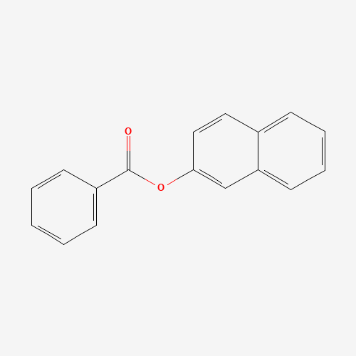 2-Naphthyl benzoate (CAS: 93-44-7) - Chemical Structure and Molecular Formula 