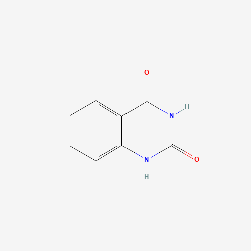 Benzoyleneurea (CAS: 86-96-4) - Chemical Structure and Molecular Formula 