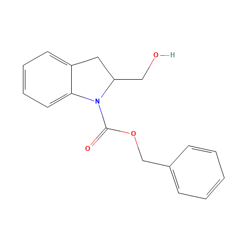 BENZYL 2-(HYDROXYMETHYL)-1-INDOLINECARBOXYLATE (CAS: 135829-04-8) - Related Chemical Product
