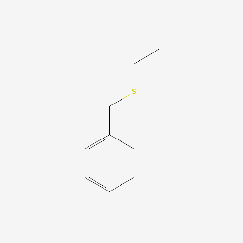 BENZYL ETHYL SULPHIDE (CAS: 6263-62-3) - Chemical Structure and Molecular Formula 