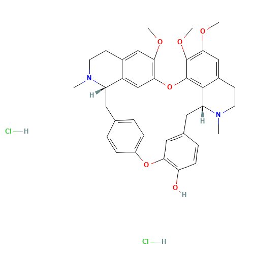 BERBAMINE DIHYDROCHLORIDE (CAS: 6078-17-7) - Related Chemical Product