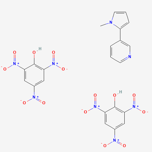 3-(1-methyl-1H-pyrrol-2-yl)pyridine,compound with picric acid (1:2) (CAS: 35607-18-2) - Related Chemical Product