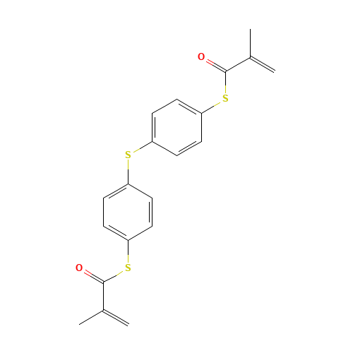 BIS(4-METHACRYLOYLTHIOPHENYL) SULFIDE (CAS: 129283-82-5) - Related Chemical Product