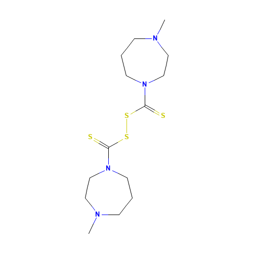 BIS (4-METHYL-1-HOMO-PIPERAZINYLTHIOCARBONYL) DISULFIDE (CAS: 26087-98-9) - Related Chemical Product