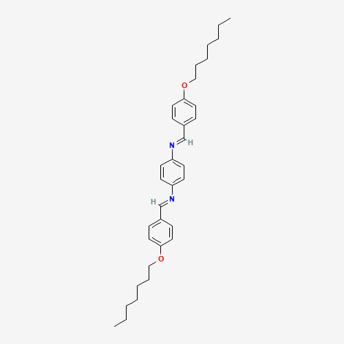 BIS(P-HEPTYLOXYBENZYLIDENE) P-PHENYLENEDIAMINE (CAS: 24679-01-4) - Related Chemical Product