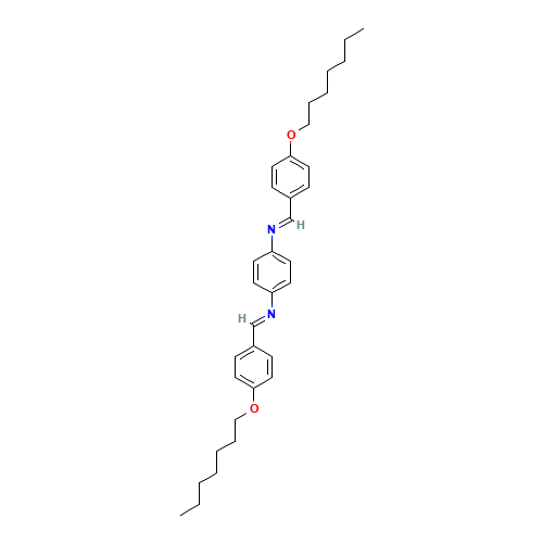 BIS(P-HEPTYLOXYBENZYLIDENE) P-PHENYLENEDIAMINE (CAS: 24679-01-4) - Related Chemical Product