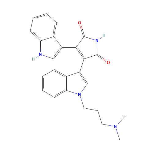 BISINDOLYLMALEIMIDE I (CAS: 133052-90-1) - Related Chemical Product