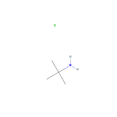 BORANE-TERT-BUTYLAMINE COMPLEX (CAS: 7337-45-3) - Chemical Structure and Molecular Formula 