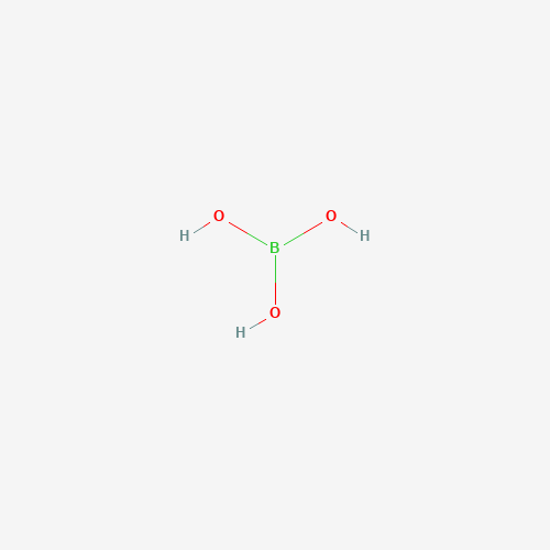 Boric acid (CAS: 11113-50-1) - Chemical Structure and Molecular Formula 