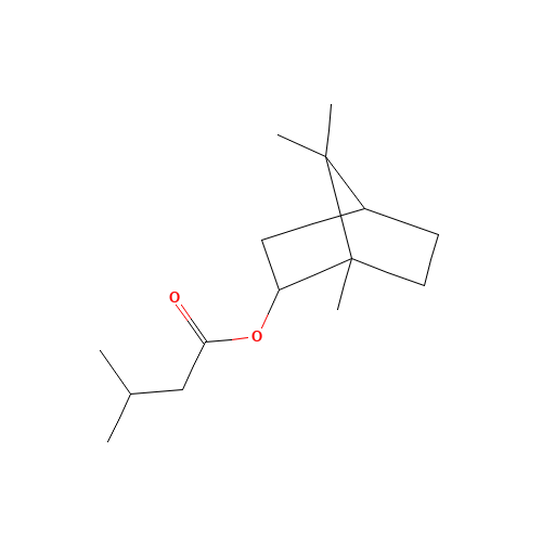Bornyl isovalerate (CAS: 76-50-6) - Related Chemical Product