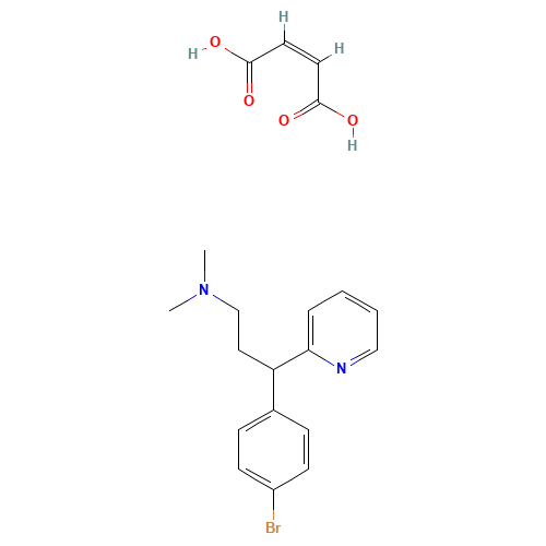Brompheniramine hydrogen maleate (CAS: 980-71-2) - Related Chemical Product