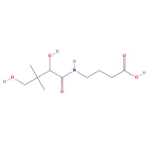BUTANOIC ACID (CAS: 1977-33-9) - Chemical Structure and Molecular Formula 
