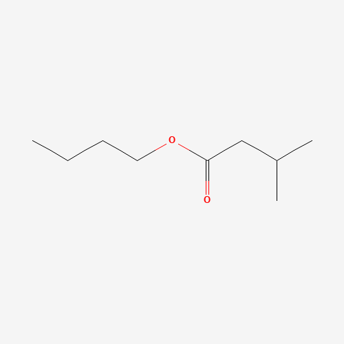 Butyl isovalerate (CAS: 109-19-3) - Chemical Structure and Molecular Formula 