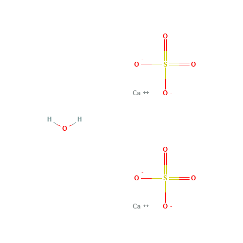 Calcium sulfate hemihydrate (CAS: 10034-76-1) - Related Chemical Product