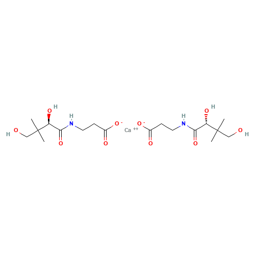 D-(+)-Pantothenic acid calcium salt (CAS: 137-08-6) - Related Chemical Product
