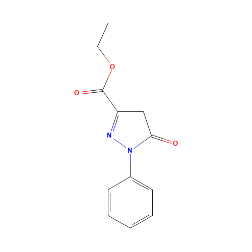 Ethyl 5-oxo-1-phenyl-2-pyrazoline-3-carboxylate (CAS: 89-33-8) - Related Chemical Product