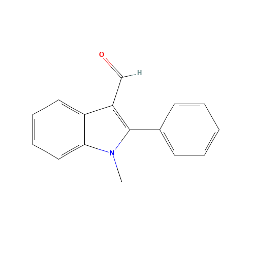 1-Methyl-2-phenylindole-3-carboxaldehyde (CAS: 1757-72-8) - Related Chemical Product