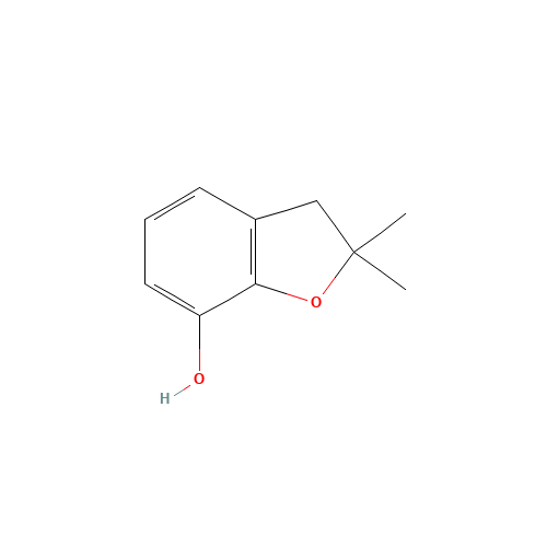 2,3-Dihydro-2,2-dimethyl-7-benzofuranol (CAS: 1563-38-8) - Related Chemical Product