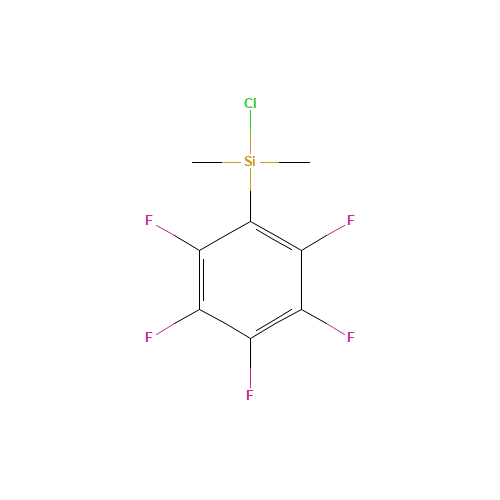 Chlorodimethylpentafluorophenylsilane (CAS: 20082-71-7) - Related Chemical Product