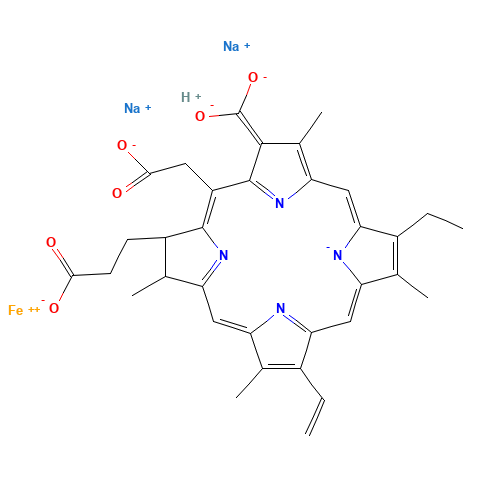 Chlorophyllinironcomplex (CAS: 32627-52-4) - Related Chemical Product