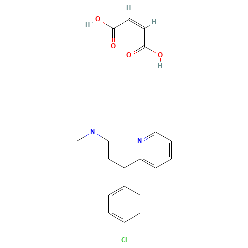Chlorpheniramine maleate (CAS: 113-92-8) - Related Chemical Product
