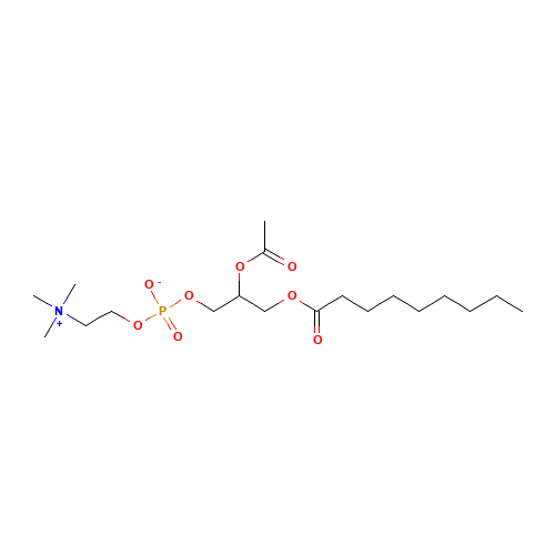 Choline,hydroxide,dihydrogenphosphate,innersalt,esterwith2-aceto-1-nonanoin,DL-(8CI) (CAS: 18679-11-3) - Related Chemical Product
