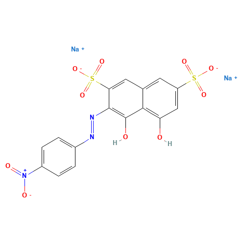 CHROMOTROPE 2B (CAS: 548-80-1) - Chemical Structure and Molecular Formula 