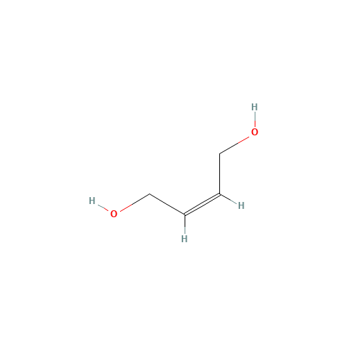 2-Butene-1,4-diol (CAS: 6117-80-2) - Chemical Structure and Molecular Formula 