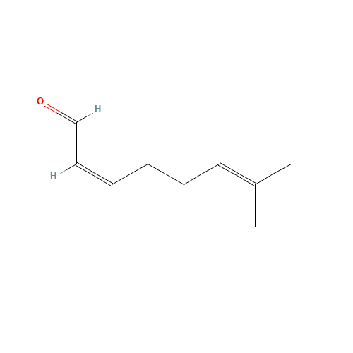 (Z)-3,7-dimethylocta-2,6-dienal (CAS: 106-26-3) - Related Chemical Product
