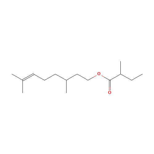CITRONELLYL-2-METHYLBUTYRATE (CAS: 85409-36-5) - Related Chemical Product