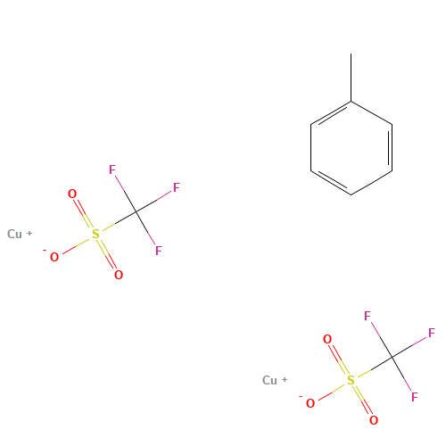 CUPROUS TRIFLUOROMETHANESULFONATE TOLUENE COMPLEX (CAS: 48209-28-5) - Related Chemical Product