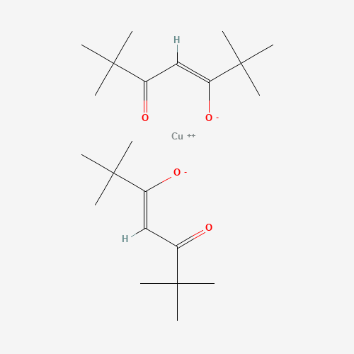 BIS(2,2,6,6-TETRAMETHYL-3,5-HEPTANEDIONATO)COPPER(II) (CAS: 14040-05-2) - Related Chemical Product