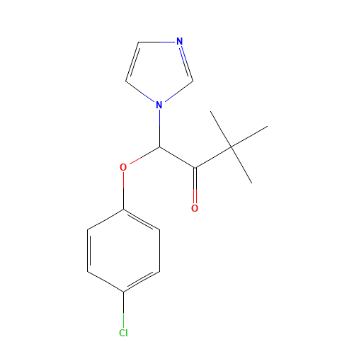 Climbazole (CAS: 38083-17-9) - Chemical Structure and Molecular Formula 