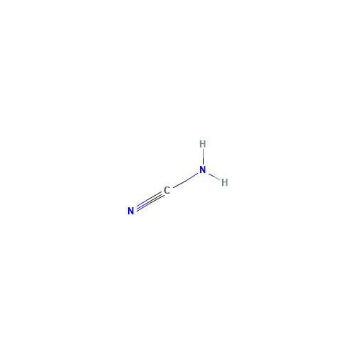 Cyanamide (CAS: 420-04-2) - Chemical Structure and Molecular Formula 