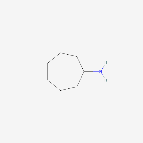 CYCLOHEPTYLAMINE (CAS: 5452-35-7) - Chemical Structure and Molecular Formula 