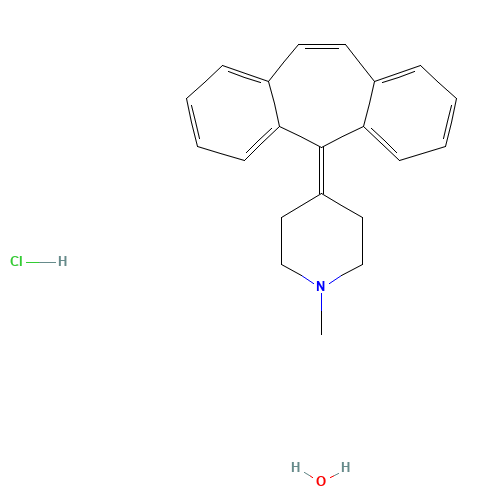 CYPROHEPTADINE HYDROCHLORIDE (CAS: 6032-06-0) - Related Chemical Product