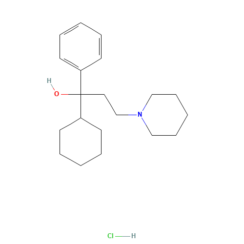 DL-TRIHEXYPHENIDYL HYDROCHLORIDE (CAS: 58947-95-8) - Related Chemical Product