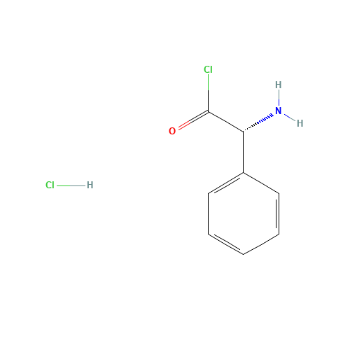 (R)-(-)-2-Phenylglycine chloride hydrochloride (CAS: 39878-87-0) - Related Chemical Product