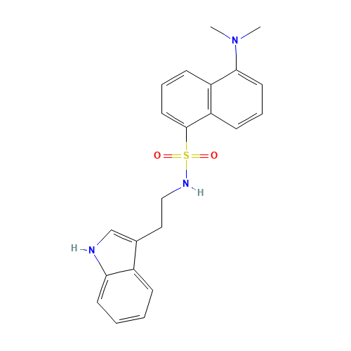 DANSYLTRYPTAMINE (CAS: 13285-17-1) - Related Chemical Product