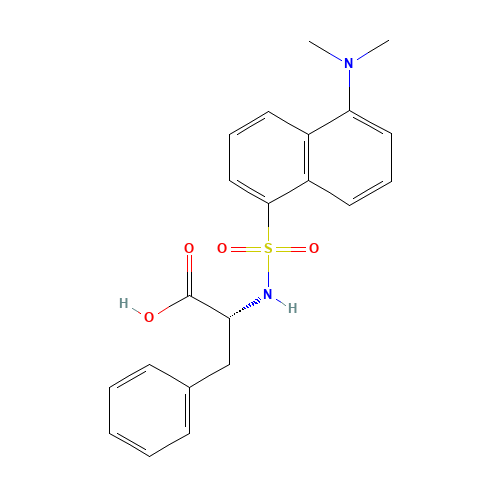 DANSYL-D-PHENYLALANINE FREE ACID (CAS: 56176-31-9) - Related Chemical Product