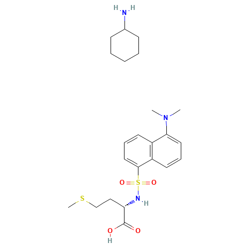 DANSYL-L-METHIONINE,CYCLOHEXYLAMMONIUM SALT (CAS: 53332-30-2) - Related Chemical Product