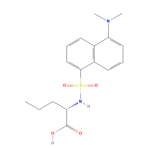 DANSYL-L-NORVALINE CYCLOHEXYLAMMONIUM SALT (CAS: 102783-77-7) - Related Chemical Product
