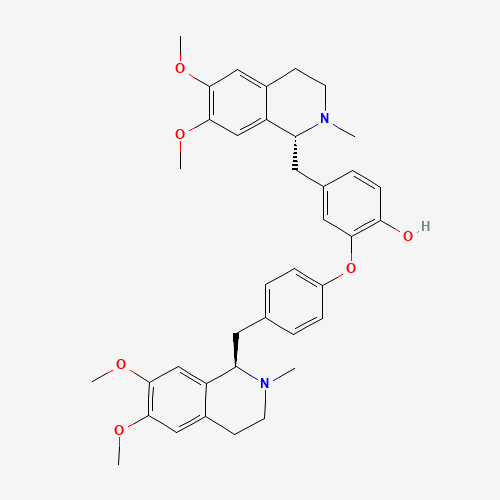 DAURICINE (CAS: 524-17-4) - Chemical Structure and Molecular Formula 