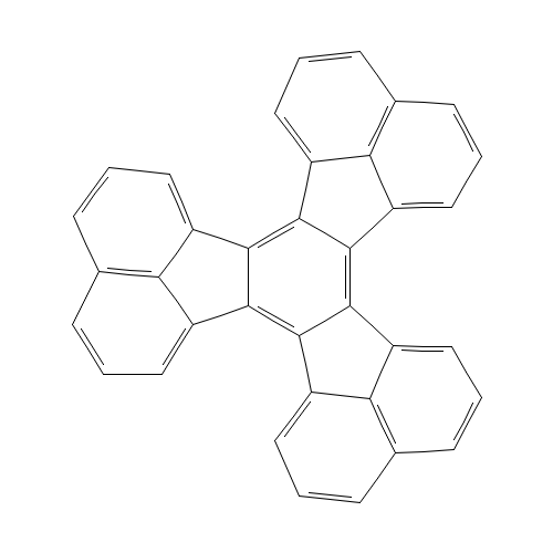 DECACYCLENE (CAS: 191-48-0) - Chemical Structure and Molecular Formula 