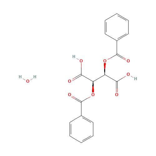 (-)-Dibenzoyl-L-tartaric acid monohydrate (CAS: 62708-56-9) - Related Chemical Product