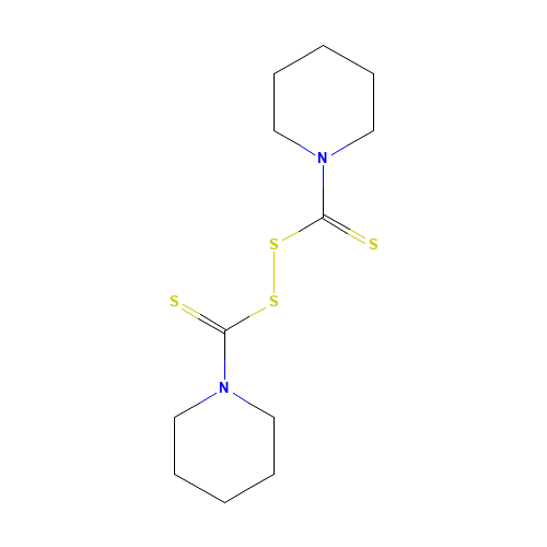 DICYCLOPENTAMETHYLENETHIURAM DISULFIDE (CAS: 94-37-1) - Related Chemical Product