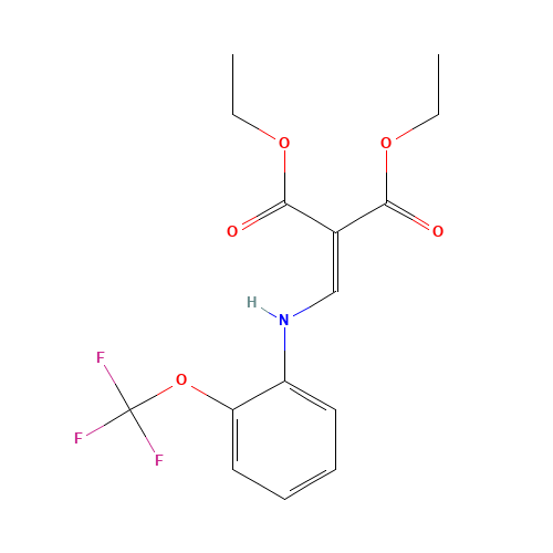 DIETHYL 2-(TRIFLUOROMETHOXY)PHENYLAMINO-N-METHYLENEMALONATE (CAS: 49713-41-9) - Related Chemical Product