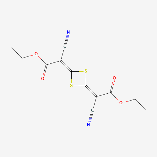 DIETHYL 2,2'-(1,3-DITHIETANE-2,4-DIYLIDENE)BIS(CYANOACETATE) (CAS: 22624-54-0) - Related Chemical Product